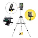 Ver imagem 2 de Kit Nível a Laser Verde 2 Linha com Tripé Ajustável e Suporte