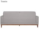 Ver imagem 6 de Sofa 3 Lugares 180 cm Crons Linho Cinza Vazzano