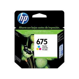 Cartucho de Tinta Hp 675 Cn691al Officejet 4000 4400 4575 | Colorido| Original Hp - 1