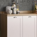 Ver imagem 4 de Armário De Cozinha Completo Ditália Denver 4 Pcs Rv/br D7
