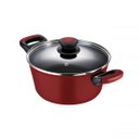 Ver imagem 2 de Caçarola Alumínio Forjado 24 Cm Everyday Vermelho Oxford 138728