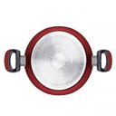 Ver imagem 4 de Caçarola Alumínio Forjado 24 Cm Everyday Vermelho Oxford 138728