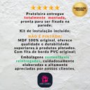 Ver imagem 5 de Prateleira Estante Branca de Ripa Azul Bebê 40cm