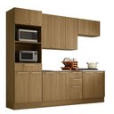 Ver imagem 3 de Cozinha Compacta 5 Peças com Tampo 270cm Elegance Luciane Móveis