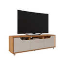 Ver imagem 2 de Rack Jersey 160cm Marrom Cedro Off White - Casa D