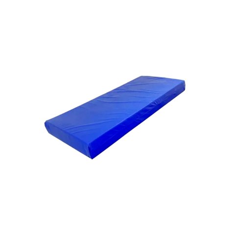 Colchão Impermeável D28 em Corino 188x88x12cm Azul