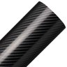 Papel de Parede Vinil Adesivo Fibra de Carbono Preto Película Envelopamento Geladeira Teto Coluna - 1