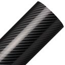 Ver imagem 1 de Papel de Parede Vinil Adesivo Fibra de Carbono Preto Película Envelopamento Geladeira Teto Coluna