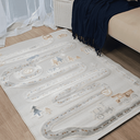 Ver imagem 1 de Tapete Infantil Conforto Aventura de Carrinho 100 x 140