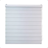 Persiana Rolo Double Vision Zebra 1,80l X 1,60a Branco - 1