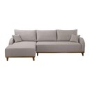 Ver imagem 3 de Sofá Albano Veludo 300 Chaise Lado Esquerdo Meu Sofá Online B026 Veludo Prata