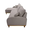 Ver imagem 4 de Sofá Albano Veludo 300 Chaise Lado Esquerdo Meu Sofá Online B026 Veludo Prata