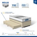 Ver mais imagens de Cama Box com Auxiliar + Colchão de Molas Ensacadas Double Face Essence Probel Solteiro 88cm