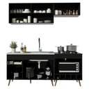 Ver imagem 5 de Armário Cozinha Modulada Compacta com Balcão para Forno/Cooktop 190cm Florença Multimóveis