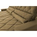 Ver imagem 7 de Sofá Retrátil Reclinável 250cm Albany Suede Velut com Molas Ensacadas - King House