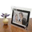 Ver imagem 4 de Porta Retrato de Vidro 13cmx18cm Laugh Love Rojemac