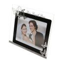 Ver imagem 2 de Porta Retrato de Vidro 13cmx18cm Laugh Love Rojemac