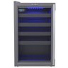 Expositora Champanheira Venax 100l Porta Invertida Grafite 220v Led Azul Controlador Digital 29168 - 1