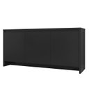 Ver imagem 6 de Balcão Aparador Buffet 3 Portas Madrid C14 Preto - Mpozenato