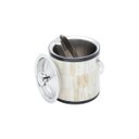Ver imagem 1 de Balde para Gelo de Aço Inox com Alça e Pegador Madrepérola Rojemac