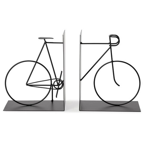 Aparador de Livro Bicicleta em Metal MART 15837
