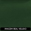Ver imagem 5 de Sofá 2 Lugares Living Orgânico Sala de Estar 160cm Garbin K04 Veludo Verde - Mpozenato