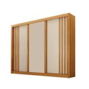 Ver imagem 1 de Guarda Roupa Milano 3 Pts 100%mdf Cinamomo/off - Leifer