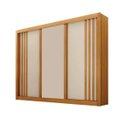 Ver imagem 1 de Guarda Roupa Milano 3 Pts 100%mdf Cinamomo/off - Leifer