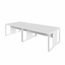 Ver imagem 4 de Plataforma de Trabalho para 4 Pessoas 300cm Branco F5 Office