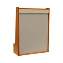 Ver imagem 4 de Prateleira Porta Pratos Caribe com Nicho 805x600x250mm - Amêndoa/bege