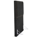 Ver mais imagens de Cabeceira Cama Box Solteiro Com Tachas 100 cm Vicenza L02 Linho Chumbo - Lyam Decor