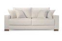 Ver imagem 1 de Sofá 2 Lugares Linho Off White Helô 1,80m