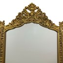 Ver imagem 5 de Aparador Clássico Dourado com Espelho 202x98x38cm Penteadeira para Quarto