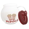 Pipoqueira para Micro-ondas de Vidro Lyor Pipoca Fitness - 1