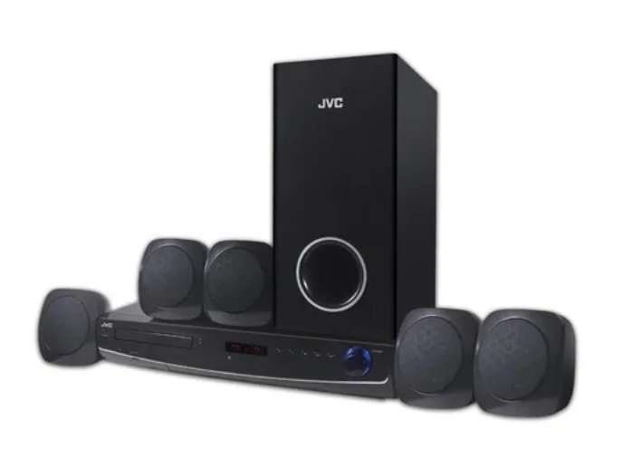 Home Theater Jvc 5.1ch Th-n767b Usb Dvd Full Hd Preto - 1