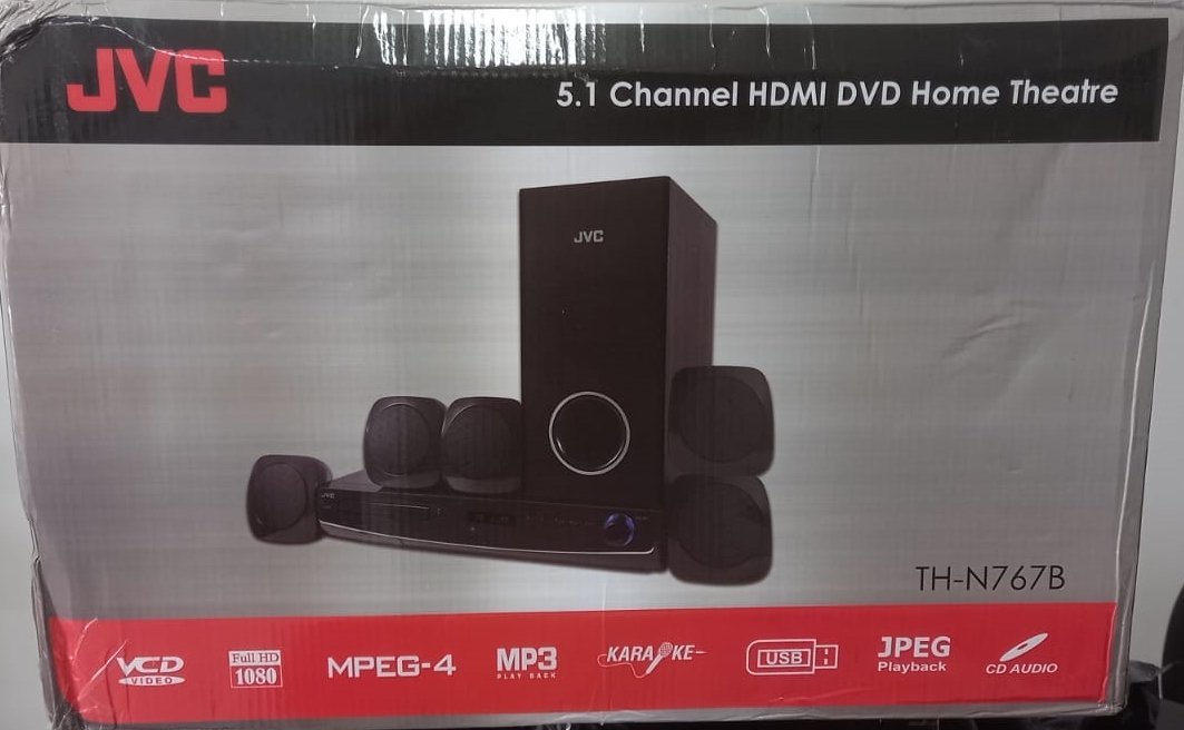 Home Theater Jvc 5.1ch Th-n767b Usb Dvd Full Hd Preto - 2