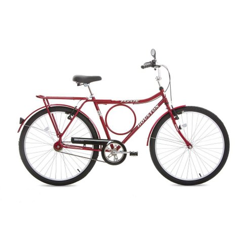 Bicicleta Houston Super Forte VB Aro 26 Vermelha