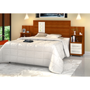 Ver imagem 1 de Cabeceira Flex (casal/queen/king) Box Flórida C/ Mesa de Cabeceira Gaveta e Prateleira - Vitamov: Ci