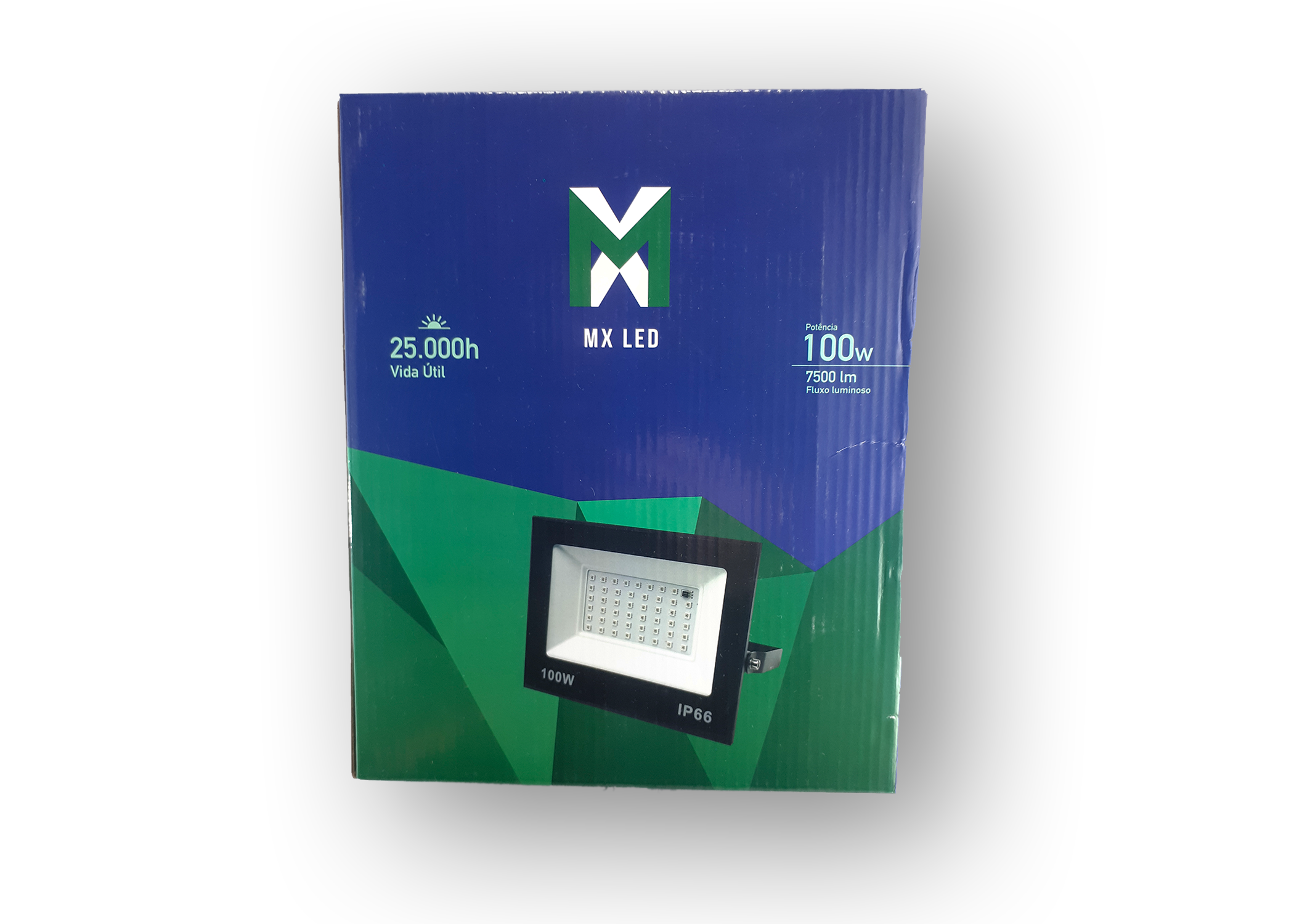 Reflectores Rgv 100w Kit 10 Refletor Led 100w Bivolt RGB Maxxy Led | MadeiraMadeira