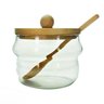Pote Açucareiro Vidro com Tampa e Colher de Bambu - 1