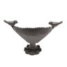 Centro de Mesa com 2 Pássaros de Ferro Esmaltado 24cmx7,5cmx14cm Rojemac - 1