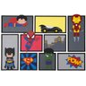 Painel com 9 Quadros Super-heróis Baby Woodhead painel herois baby 6 - 1