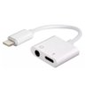 Adaptador Lightning Femea Fone P2 3,5mm Ios Carregamento - 3