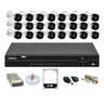 Kit Intelbras 24 Cameras Segurança 1120b Dvr 32 Canais Mhdx 1232 3tb - 1