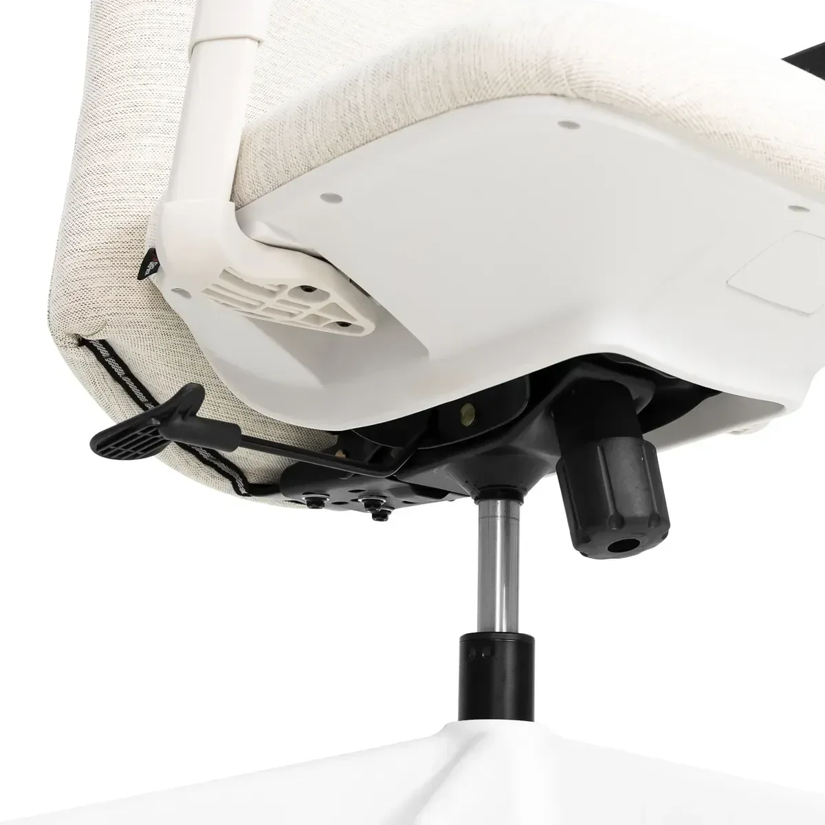 Ver imagem 5 de Cadeira de Escritório Diretor Nr17 Ergonômica Milano Confort Linho Off-white