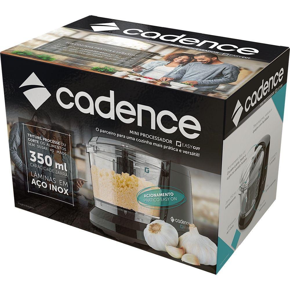 Miniprocessador Easy Cut Cadence Preto 110V - 6