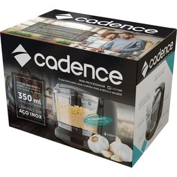 Miniprocessador Easy Cut Cadence Preto 110V - 6