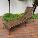 Ver imagem 2 de Espreguiçadeira Catar com Regulagem para Piscina, Área Externa