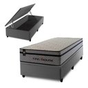 Ver imagem 1 de Cama Box Baú Preston 96x203 com Molas Ensacadas King House