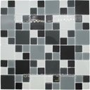 Ver imagem 1 de Pastilhas de Vidro 2,3 X 2,3 e 4,8 X 4,8 La Bella Griffe - Preto